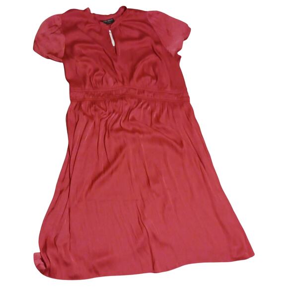 Lane Bryant Flutter Sleeve Luxe Satin Neckline w/Options Womens 22 Pockets NWT - Picture 3 of 12